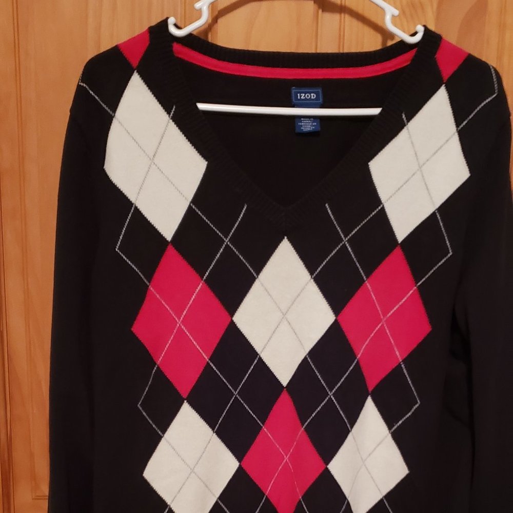 Argyle Sweater XXL (Izod)